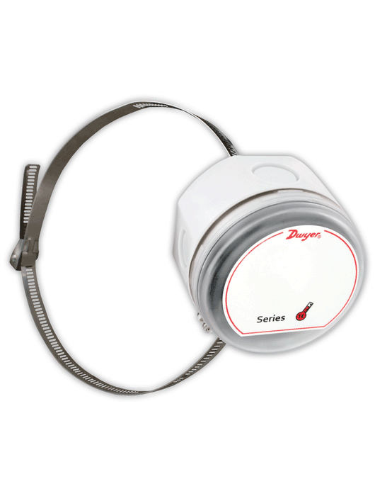 TE-SNW-E | Strap on surface mounted temperature sensor